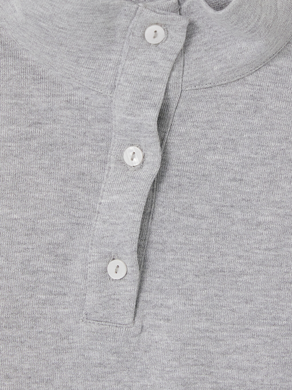 Mock Neck Laced Women's Sweatshirt-1