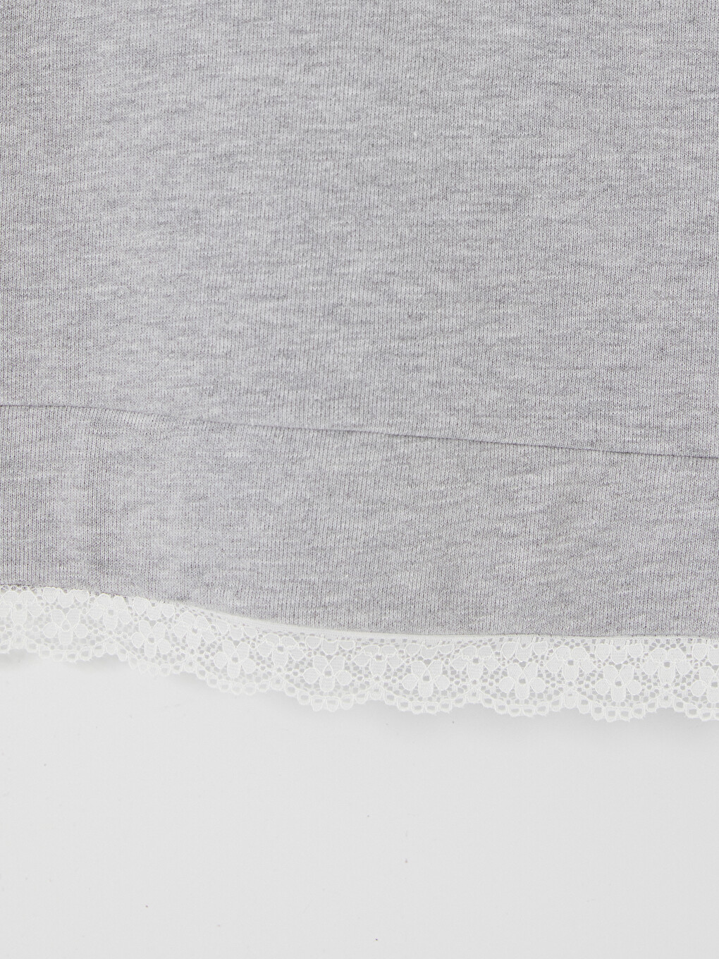 Mock Neck Laced Women's Sweatshirt-2