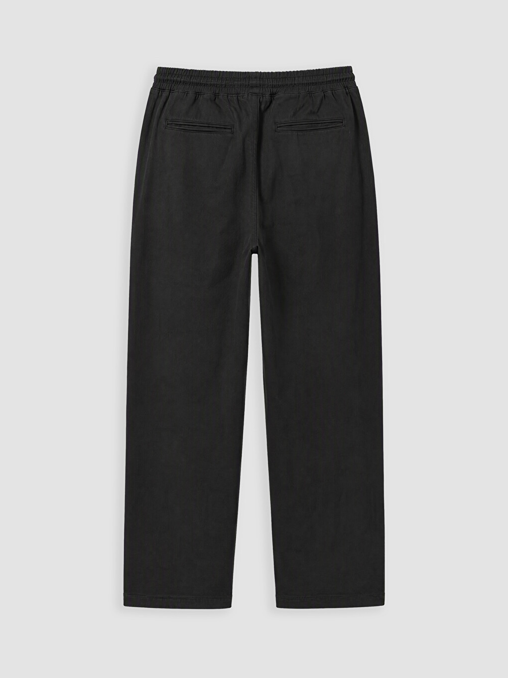 Siyah Regular Fit Erkek Pantolon-1