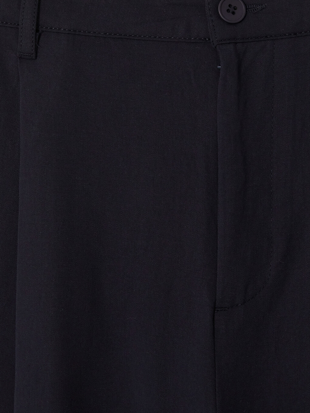 Lacivert Loose Fit Erkek Pileli Pantolon-1