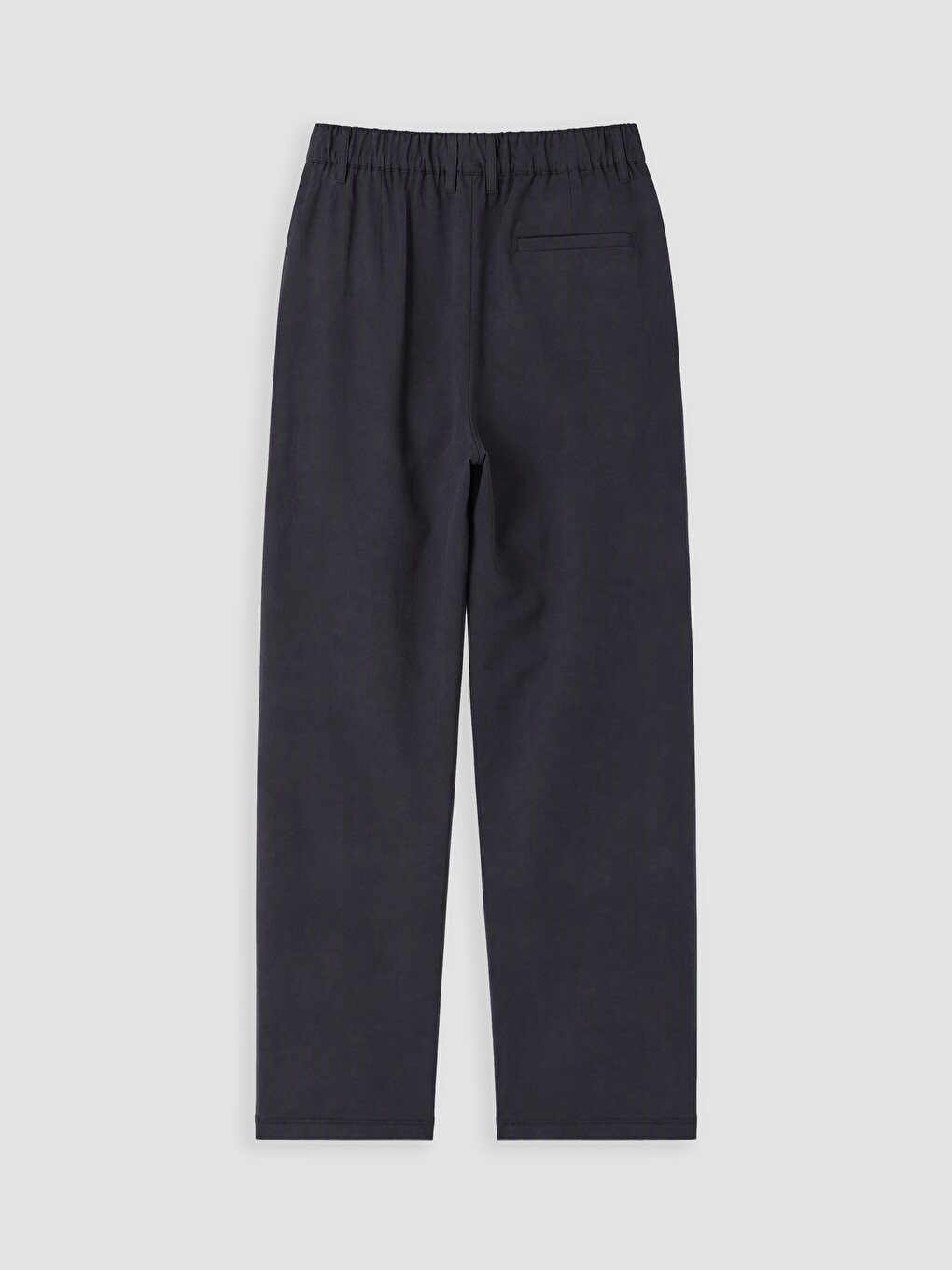 Lacivert Loose Fit Erkek Pileli Pantolon-2
