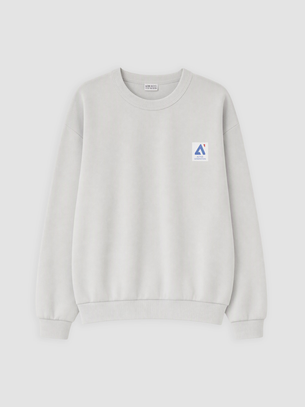 Crew Neck Boys' Sweatshirt