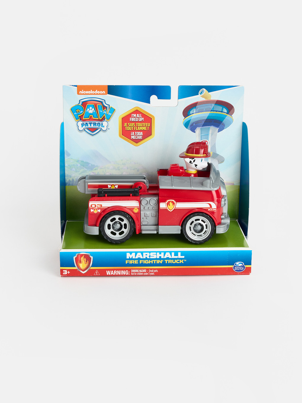 Paw Patrol Baskılı Oyuncak İtfaiye