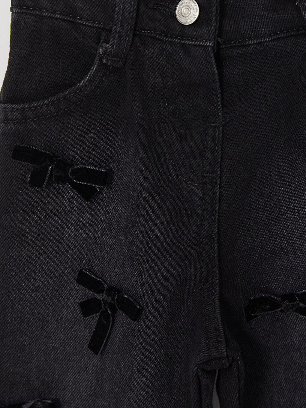 Bow Girls' Jeans-2