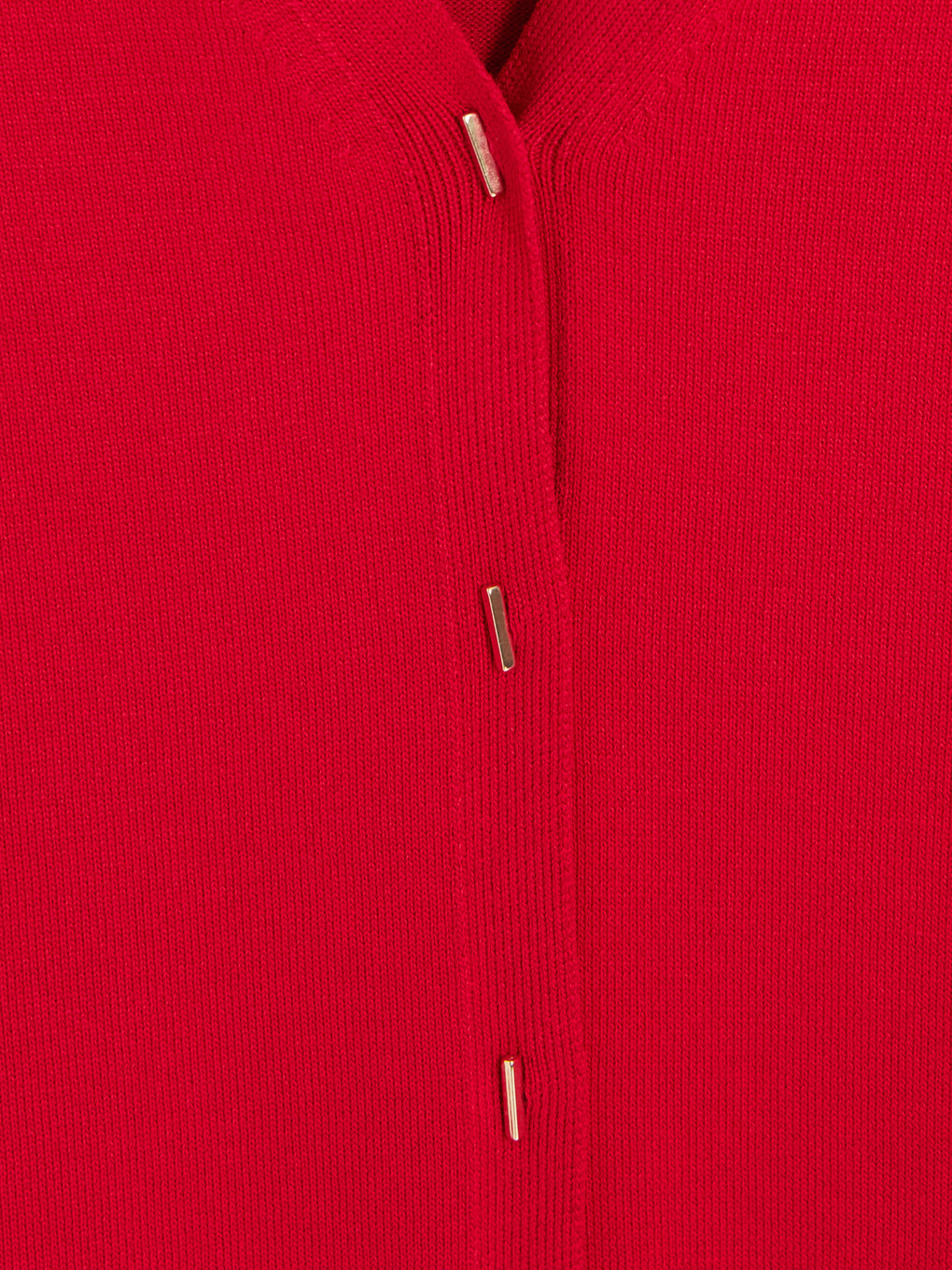 Woman Red Cardigan-1