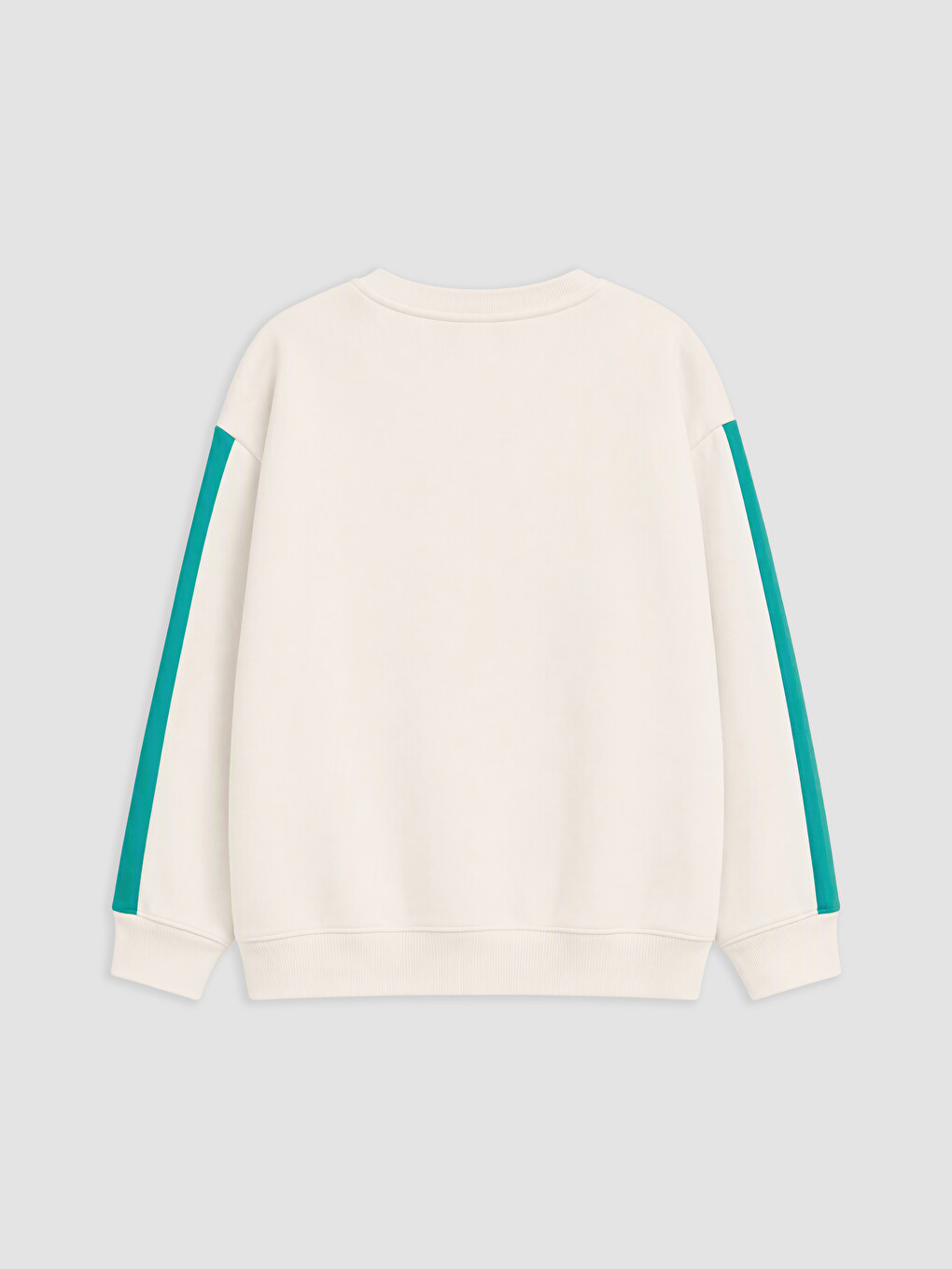 Ekru Harry Potter Baskılı Kız Çocuk Kalın Sweatshirt-2