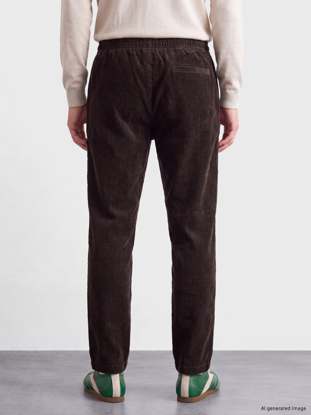 Kahverengi Regular Fit Erkek Pantolon-3