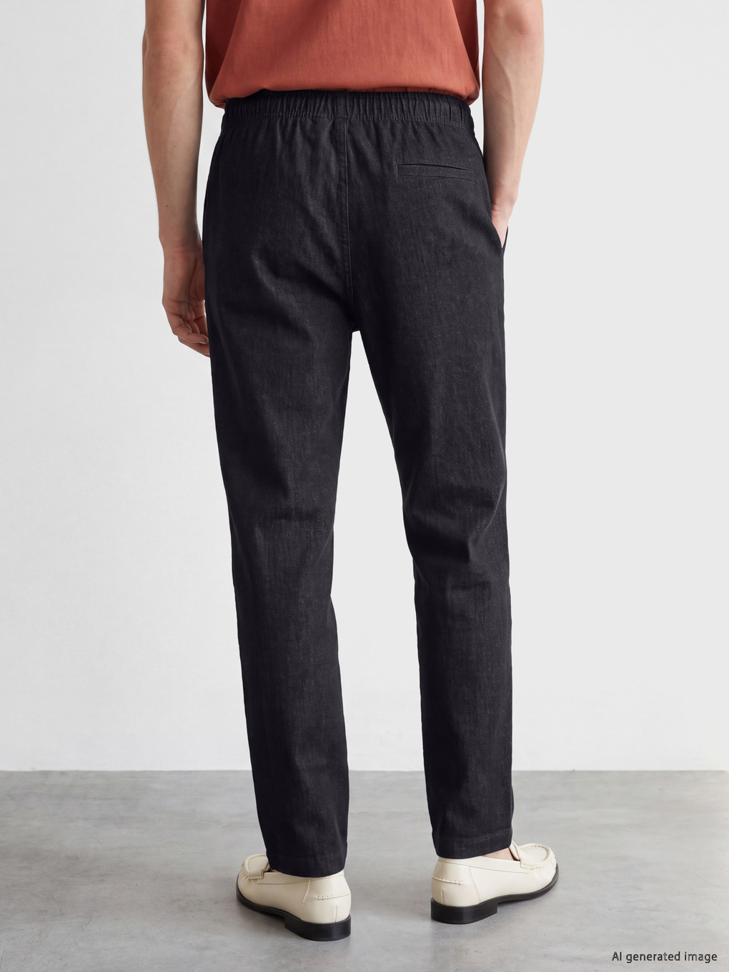 Lacivert Regular Fit Erkek Pantolon-3