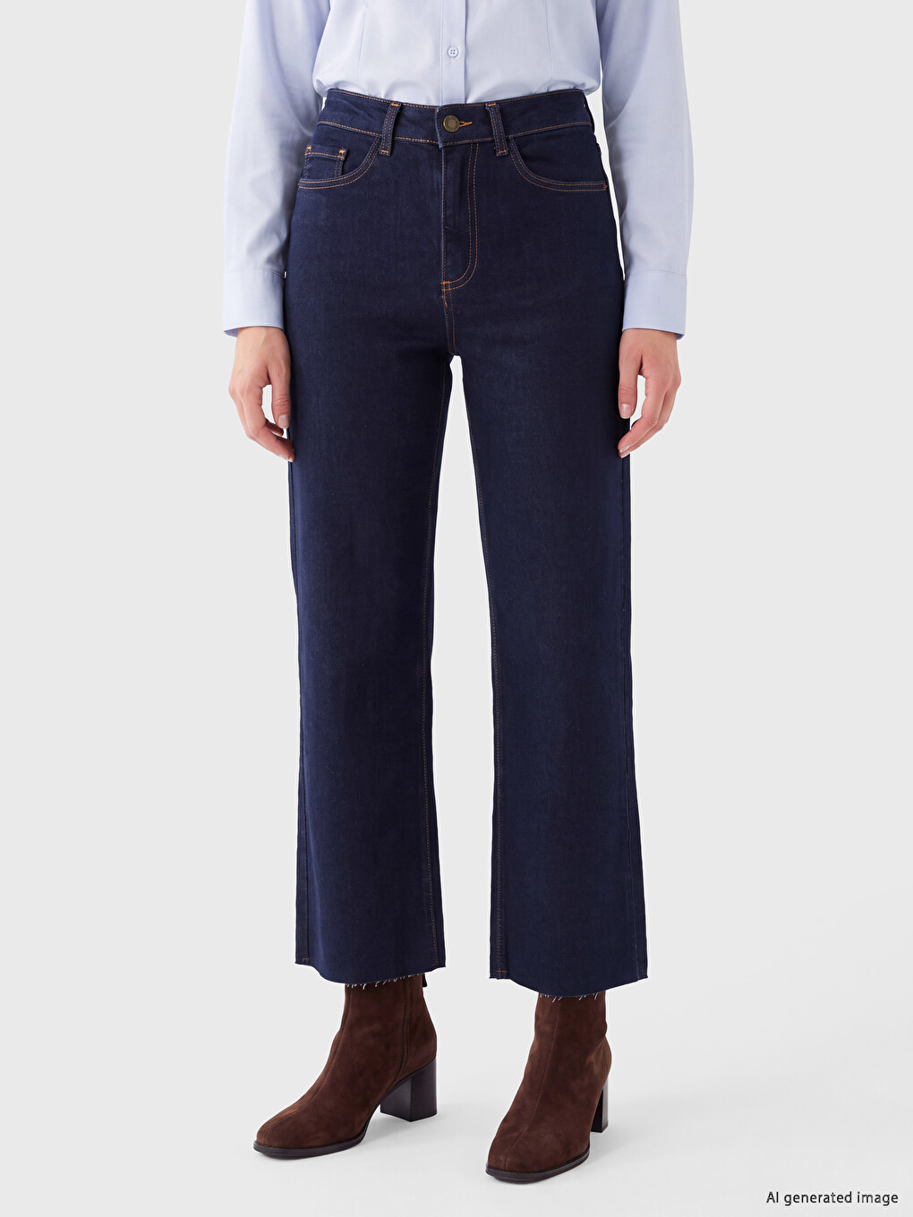 İndigo Culotte Jean-1
