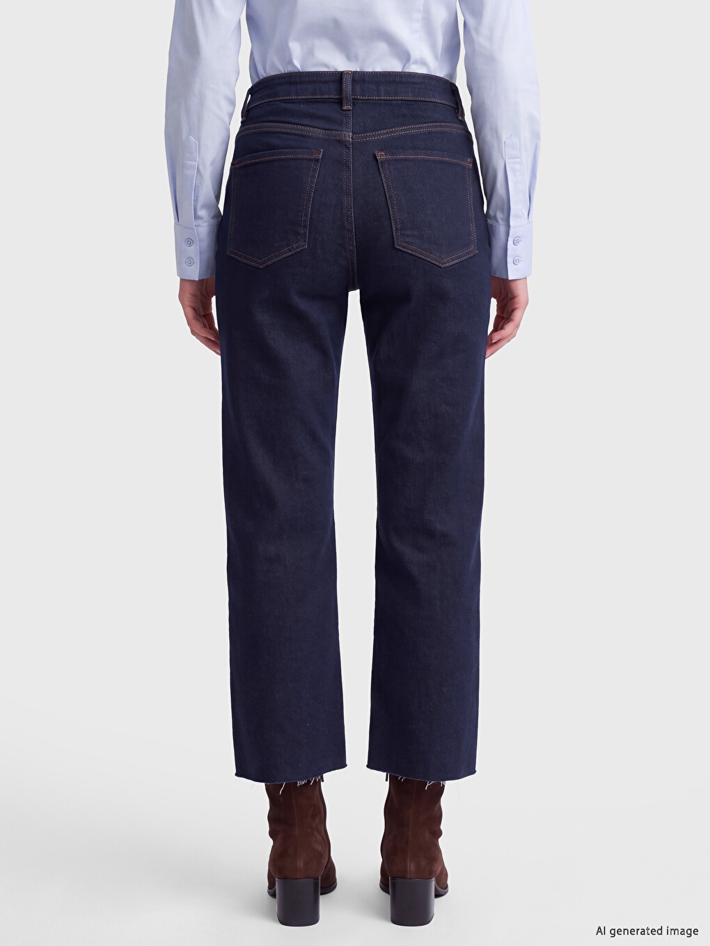 İndigo Culotte Jean-3