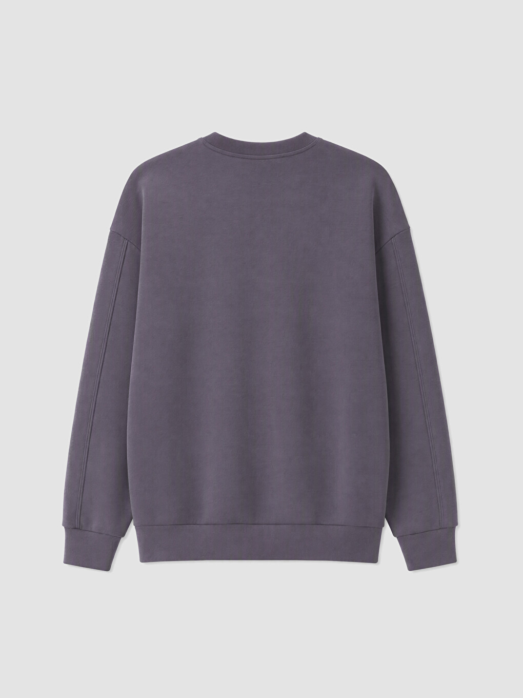 Mashkull Gri Sweatshirt-2