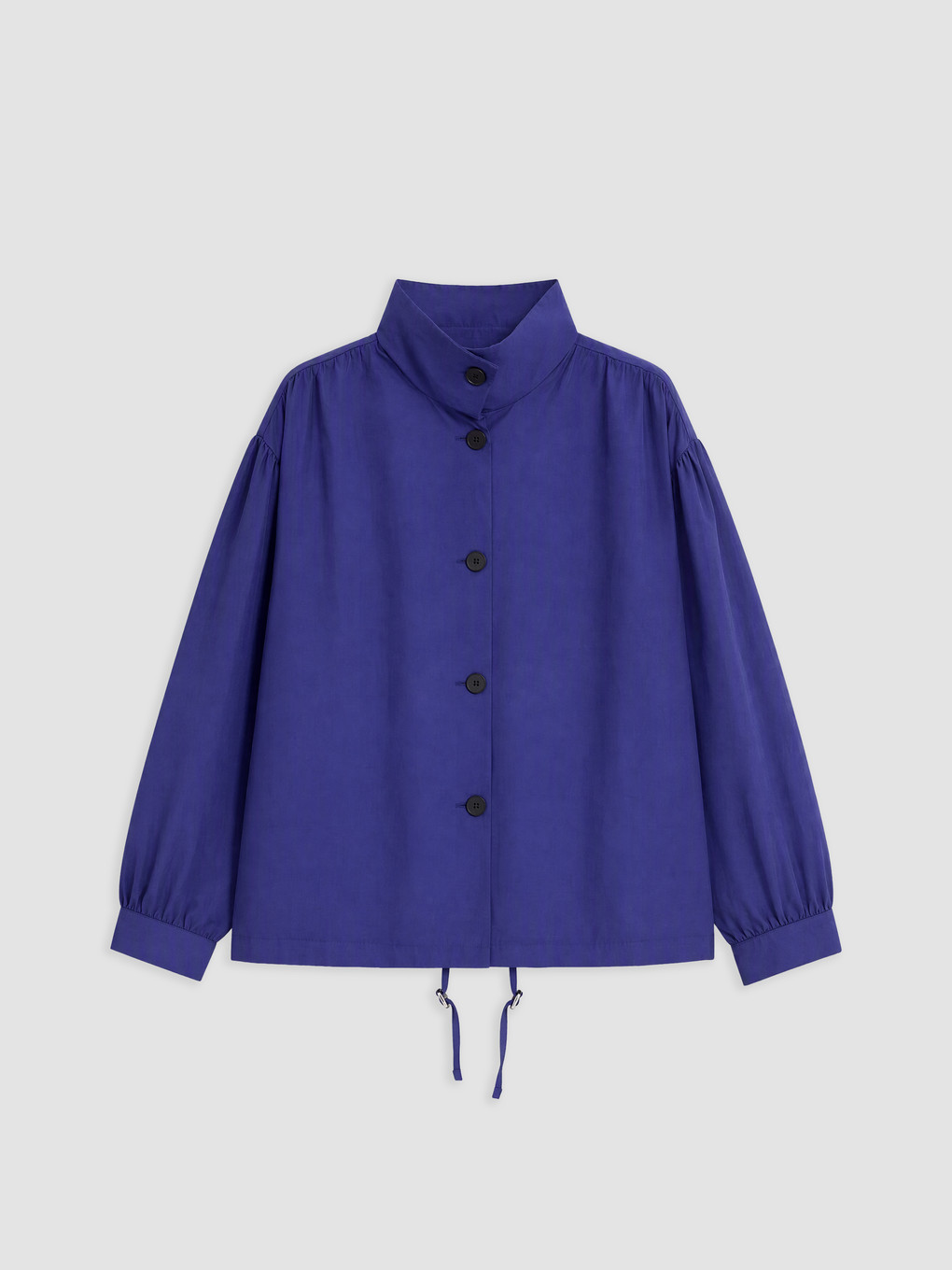 Mock Neck Oversize Women's Trench Coat
