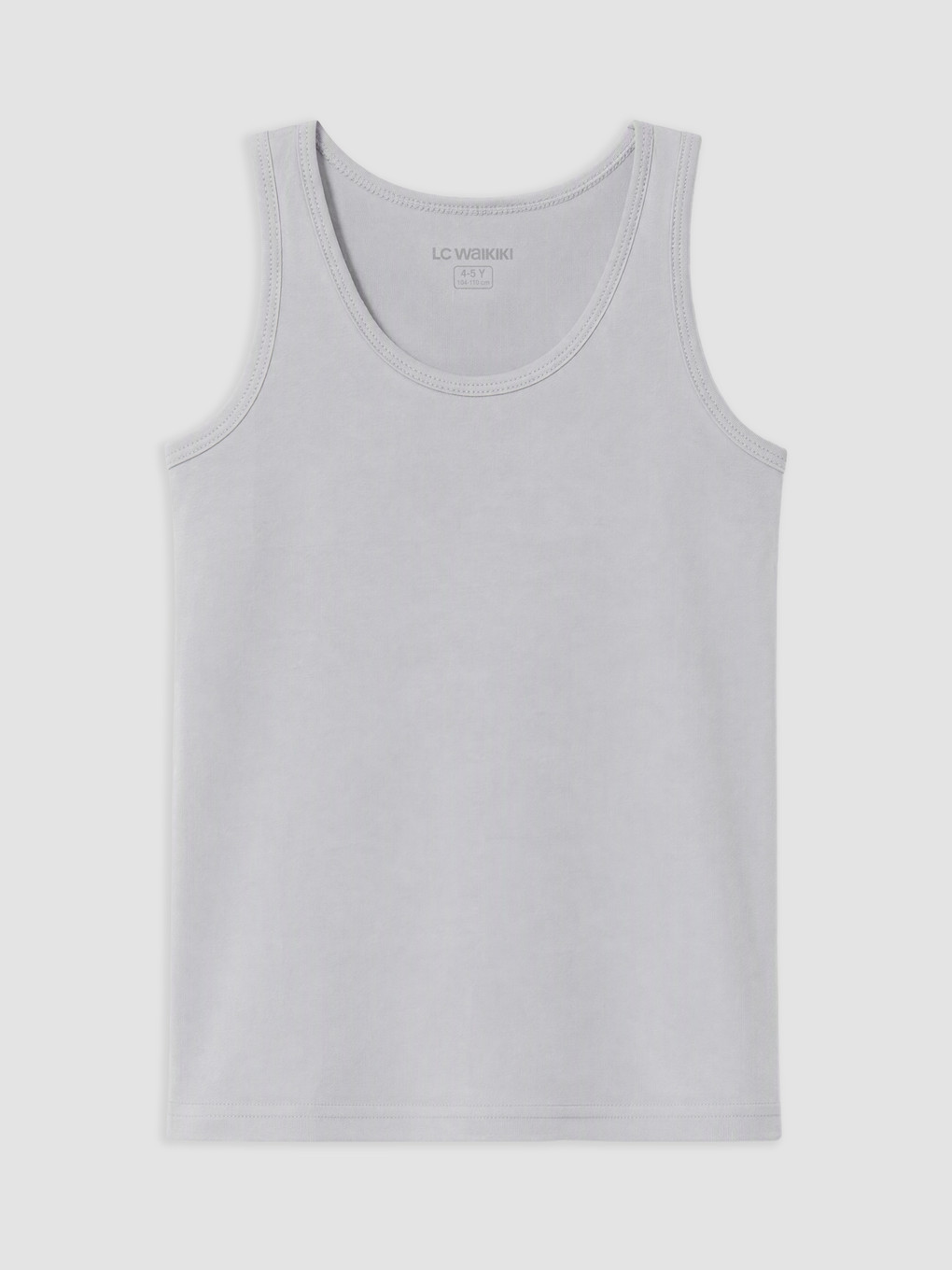 Boy White Vest-2