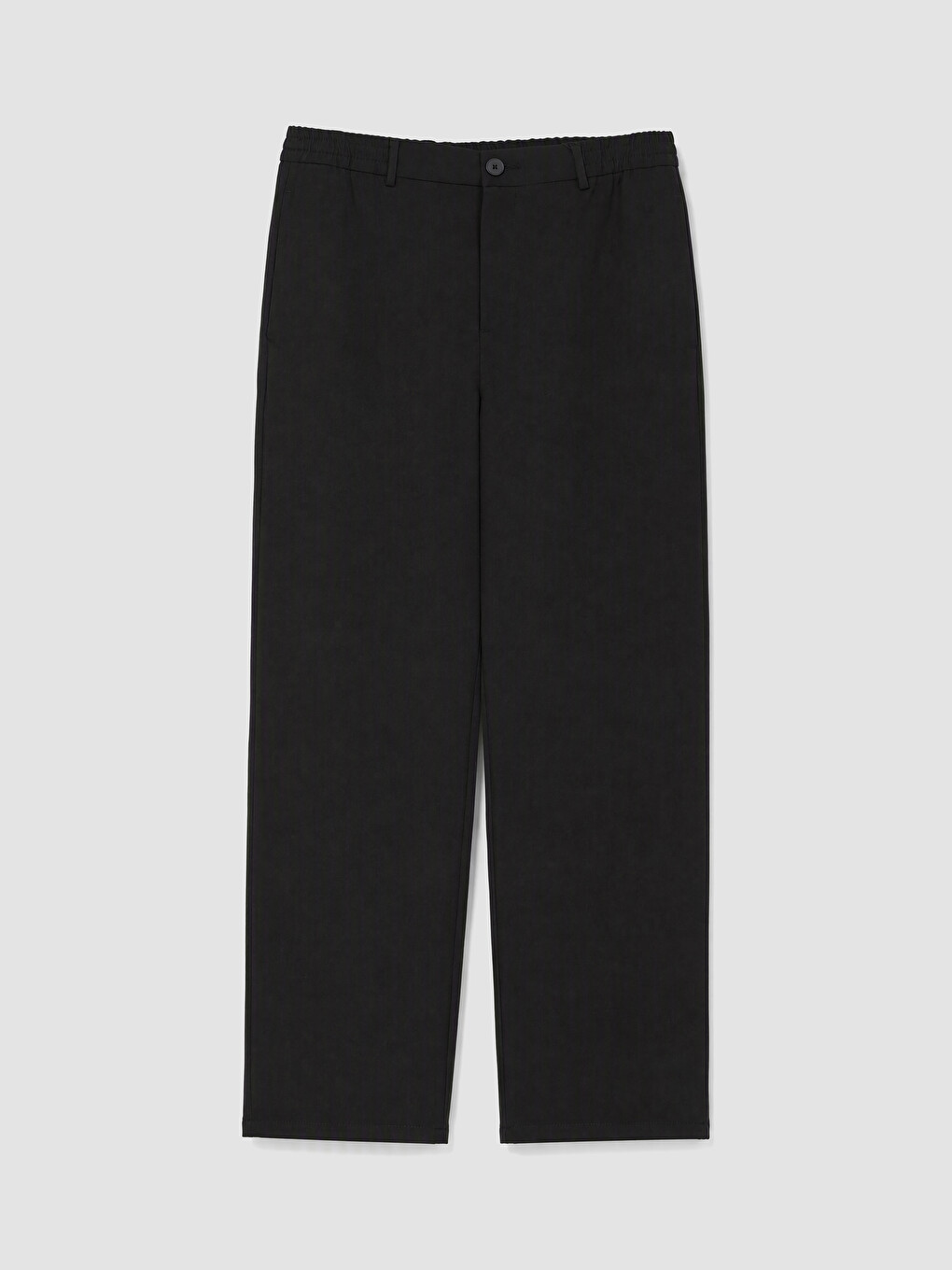 Siyah Regular Fit Erkek Pantolon-4