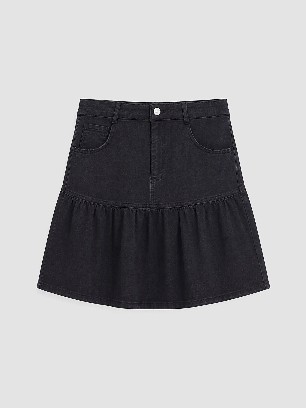 Girl Black Skirt