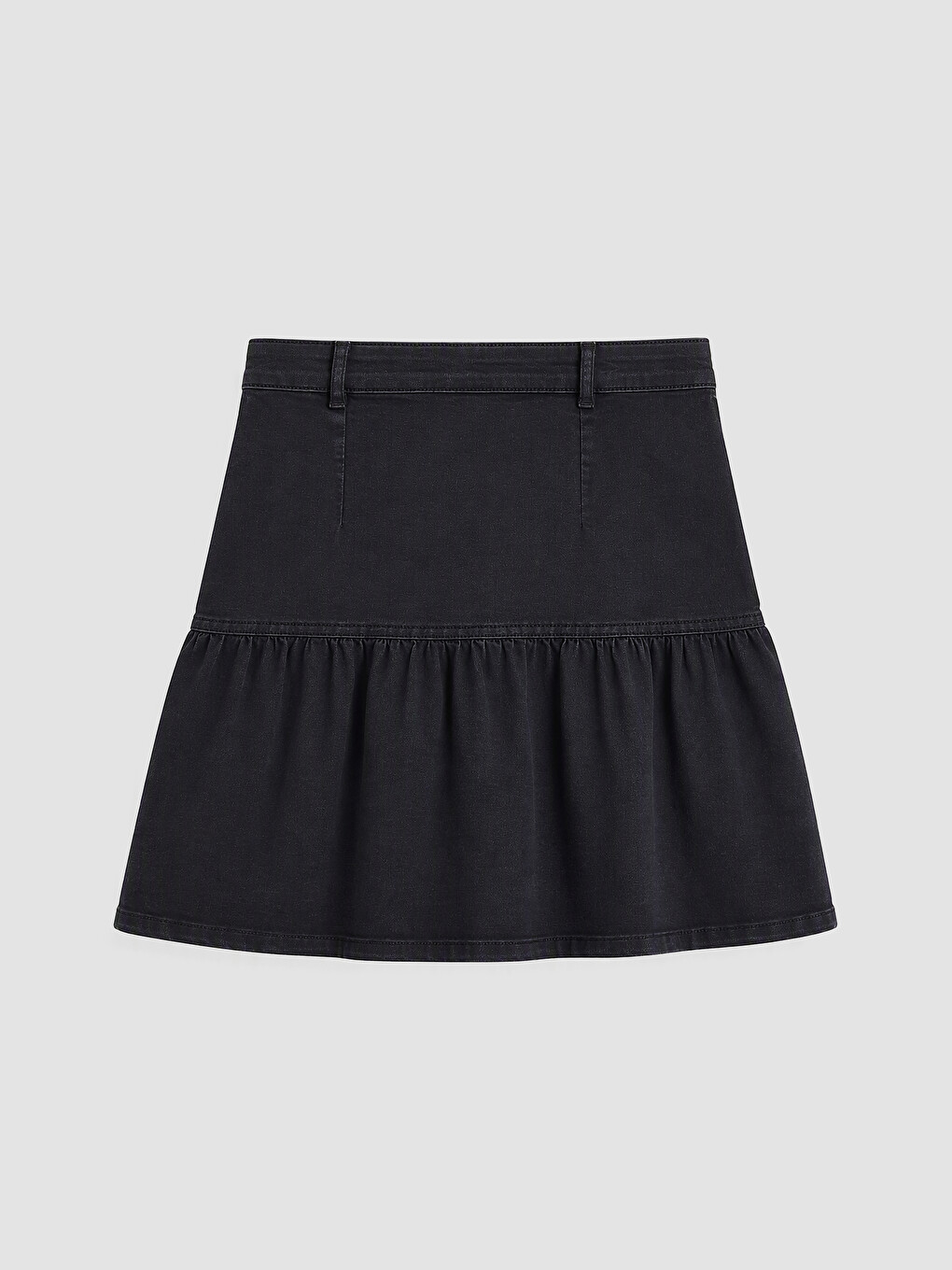 Girl Black Skirt-2