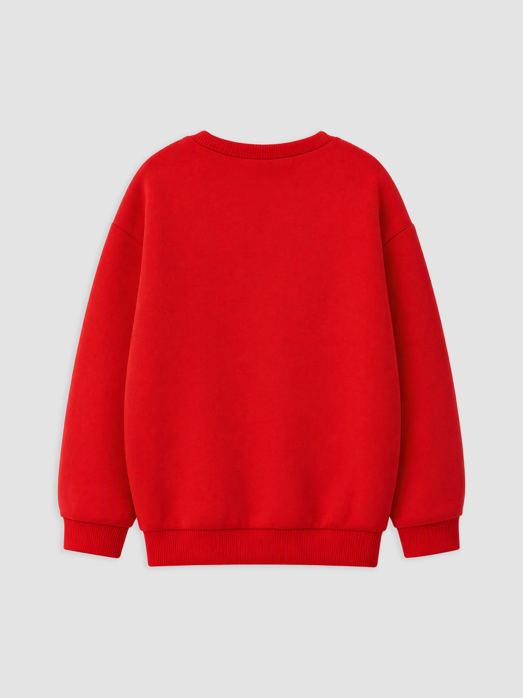 Kırmızı Hello Kitty Baskılı Sweatshirt-1