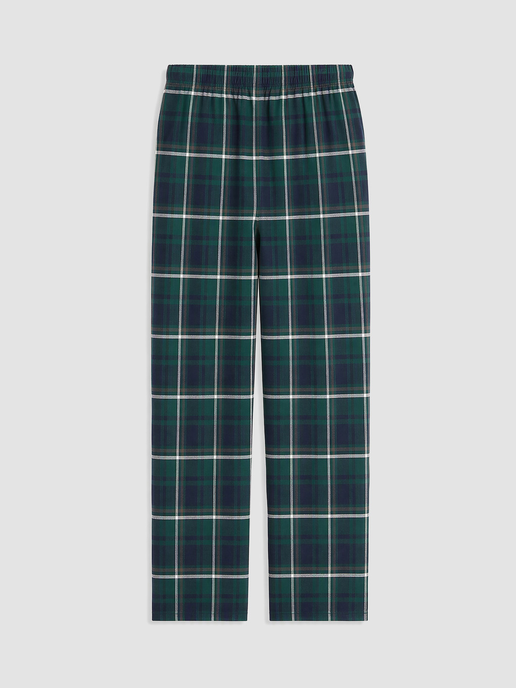 Yeşil Ekose Kareli Pijama Takım-6