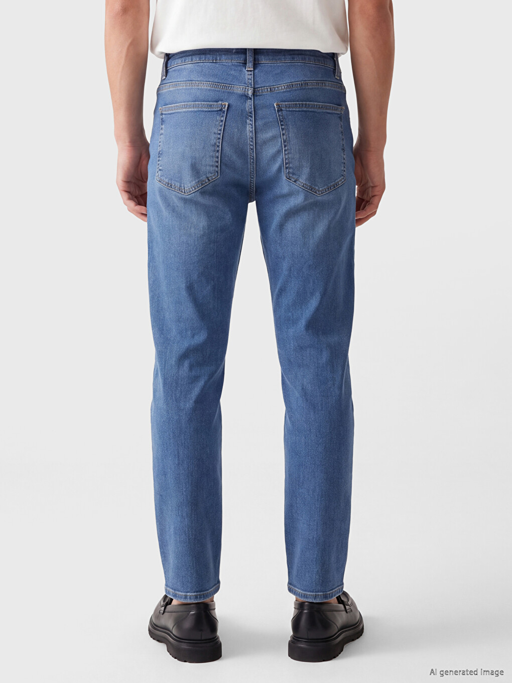 Blugi Regular Fit Din Țesătură Stretch-3