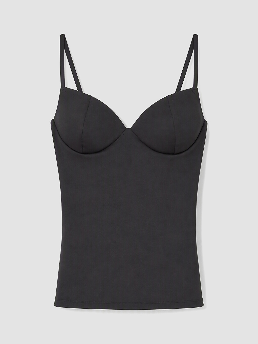 Woman Black Tank Top