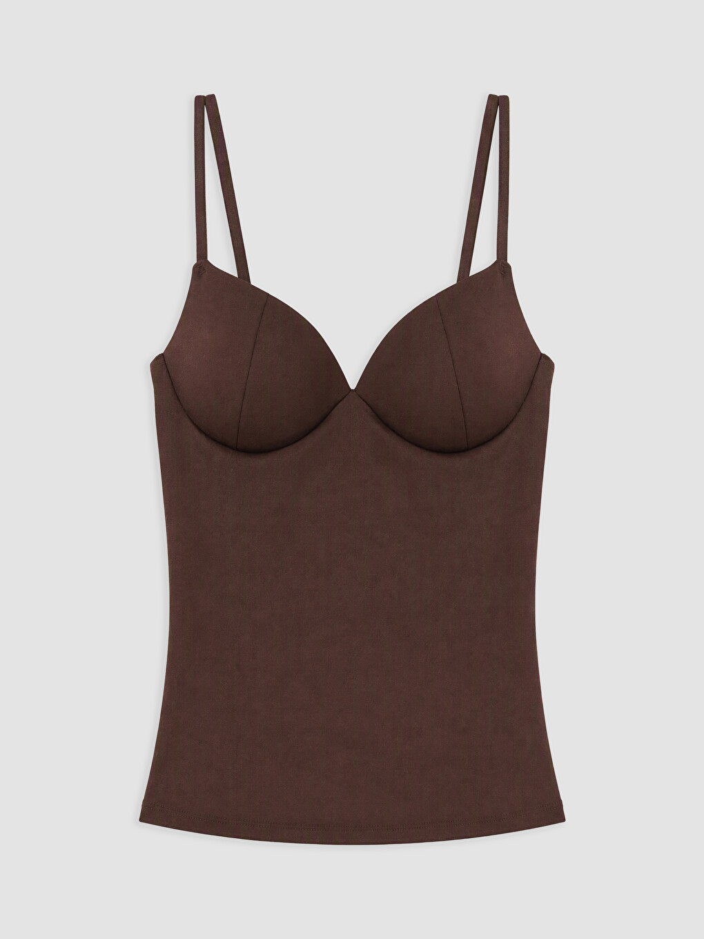 Woman Brown Tank Top