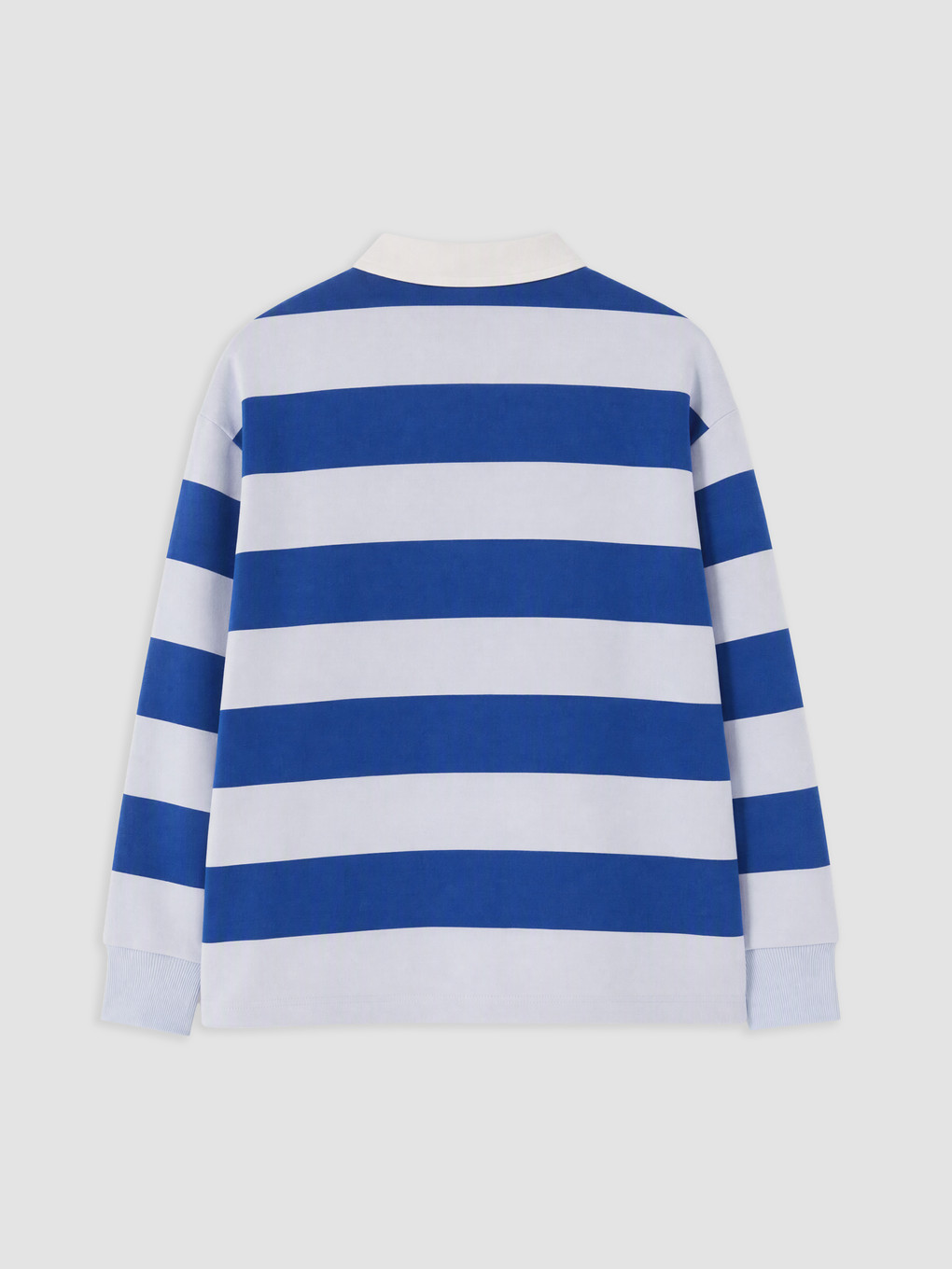Mavi Oversize Kadın Kalın Sweatshirt-1