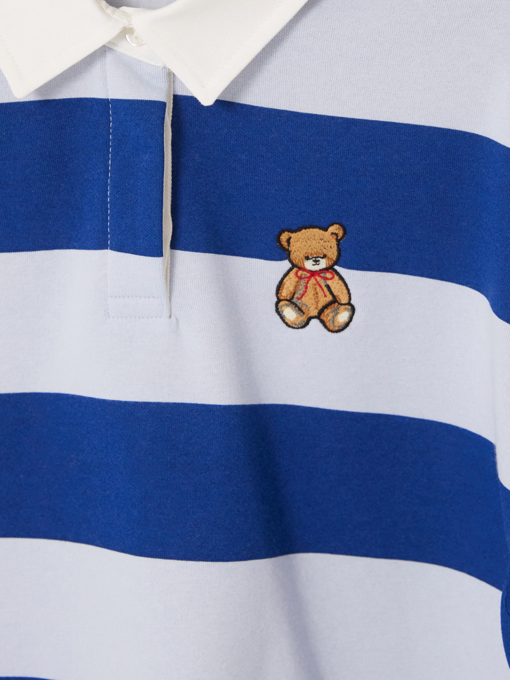 Mavi Oversize Kadın Kalın Sweatshirt-2