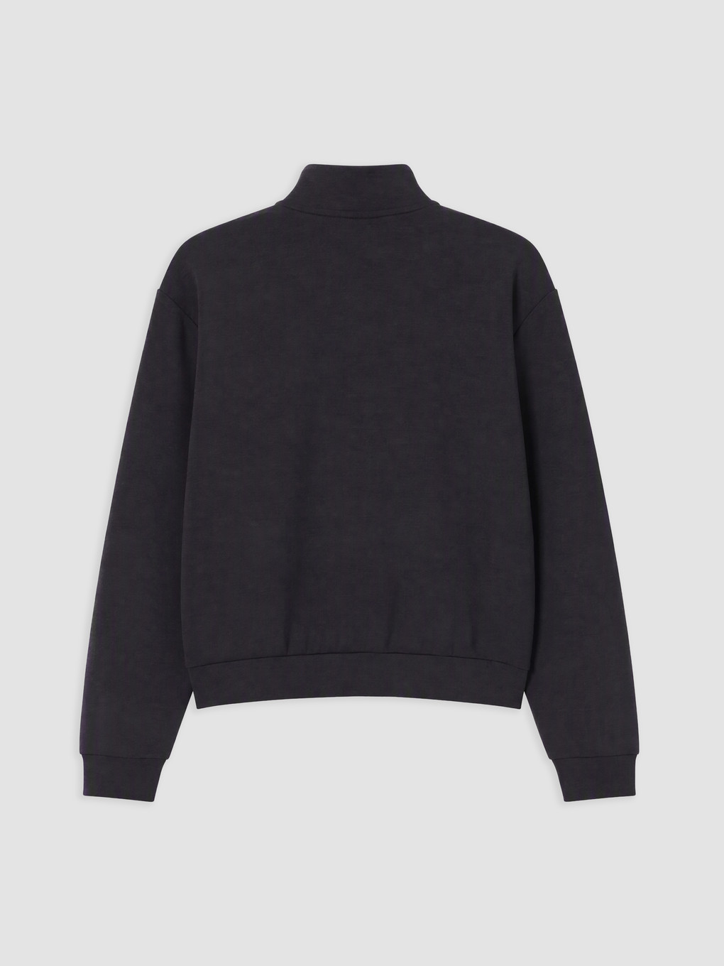 Antrasit Oversize Soft Touch Sweatshirt-1