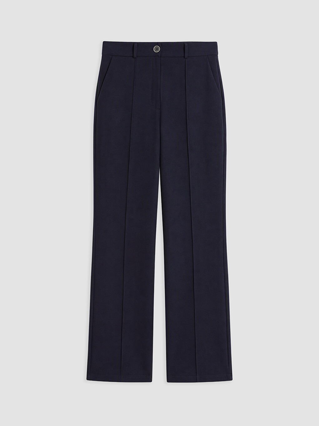 Lacivert Regular Fit Kadın Pantolon-3
