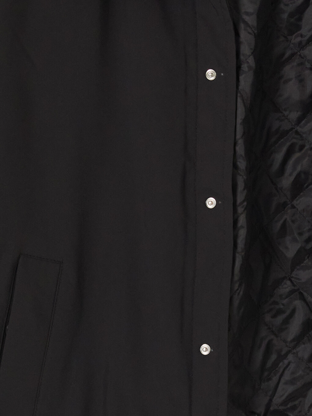 Siyah Loose Fit Erkek Ceket-3