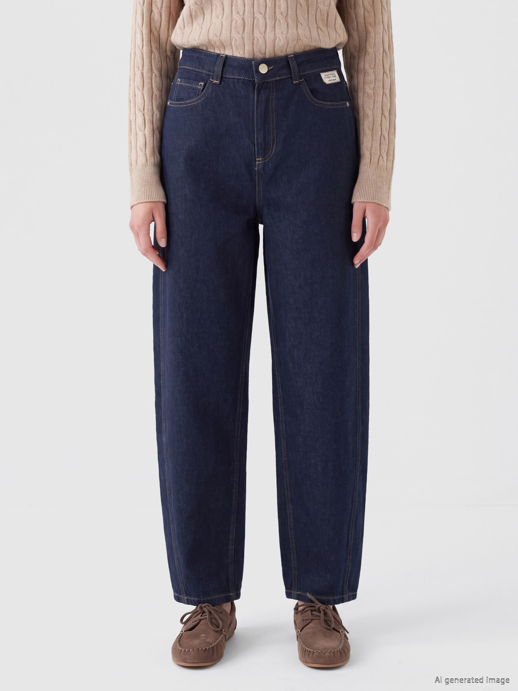 Woman Indigo Jeans-1