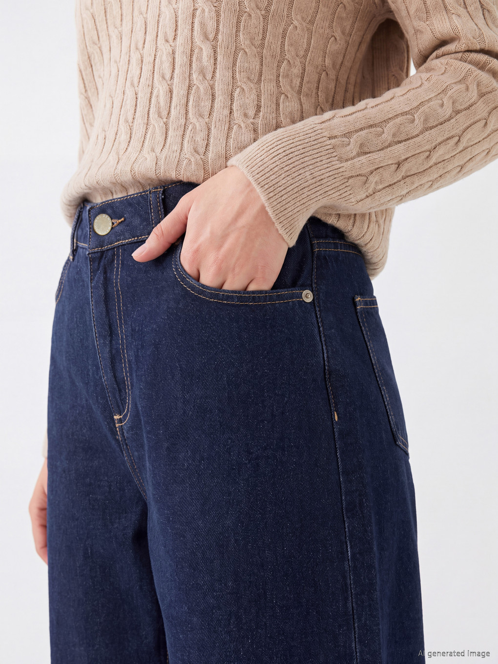 Woman Indigo Jeans-2