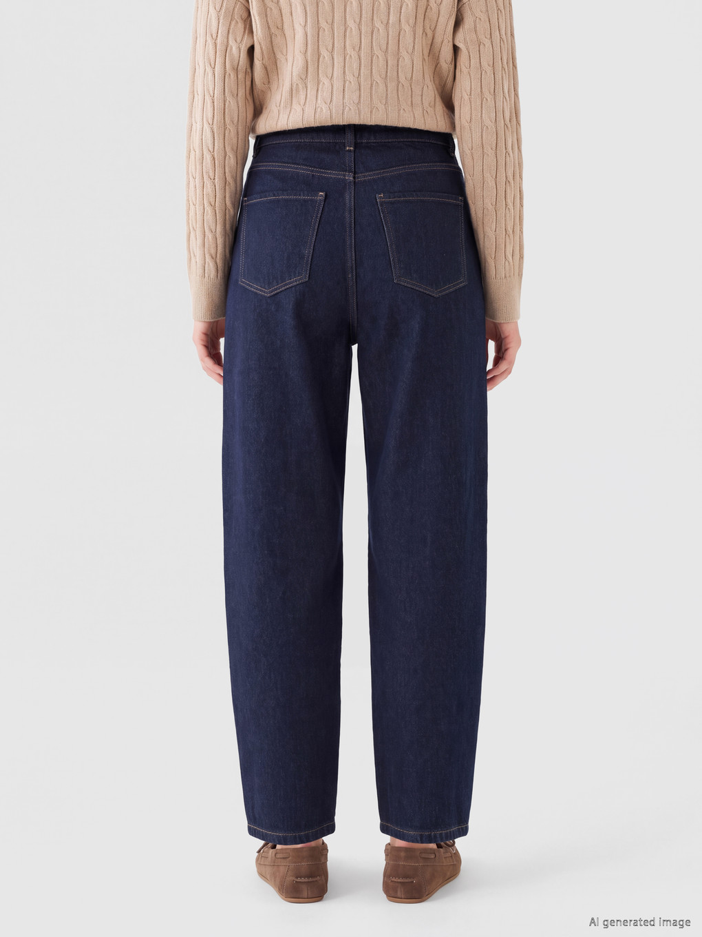 Woman Indigo Jeans-3