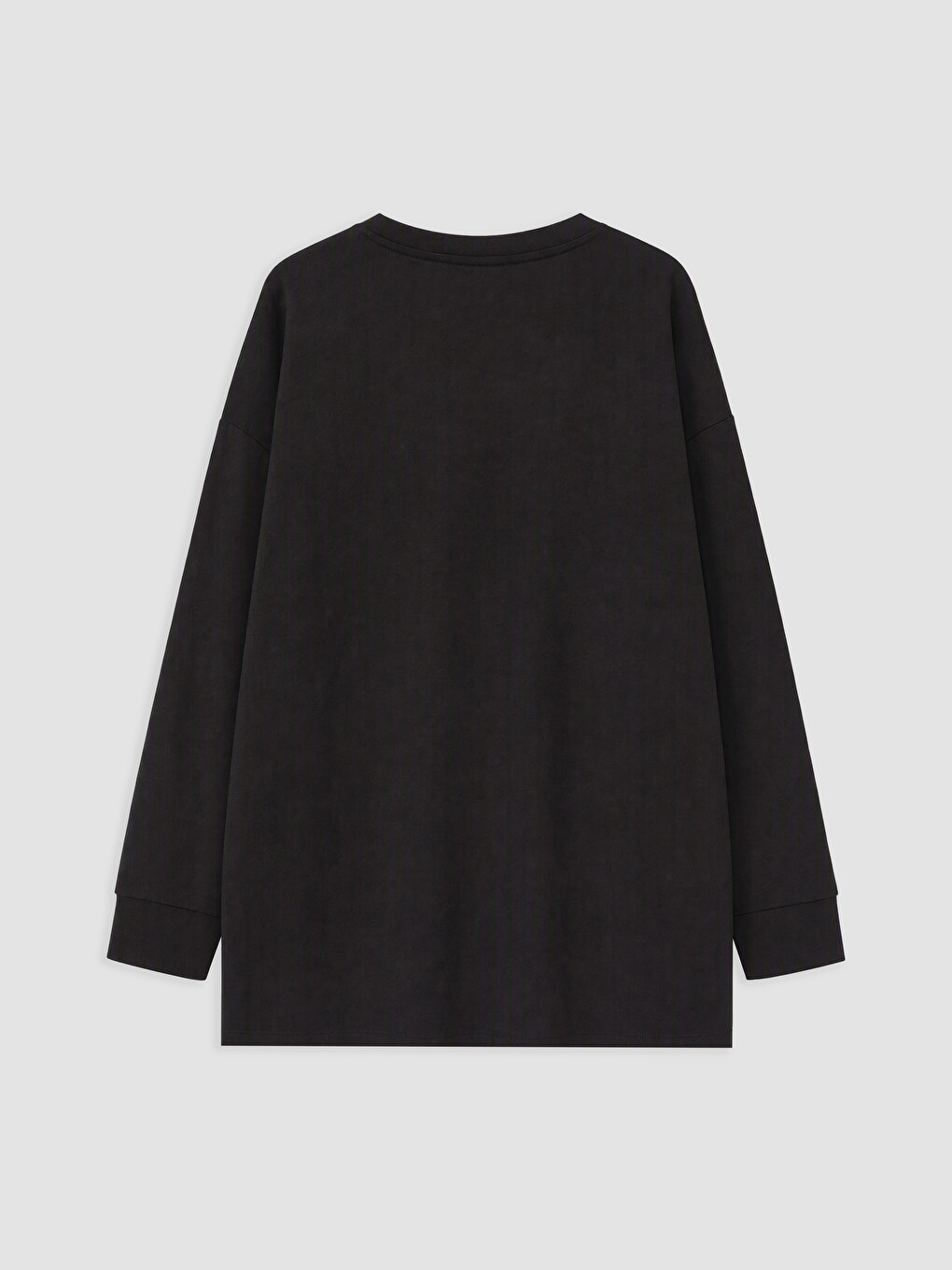 Soft Touch Oversize Дамска Суитшърт Туника-1