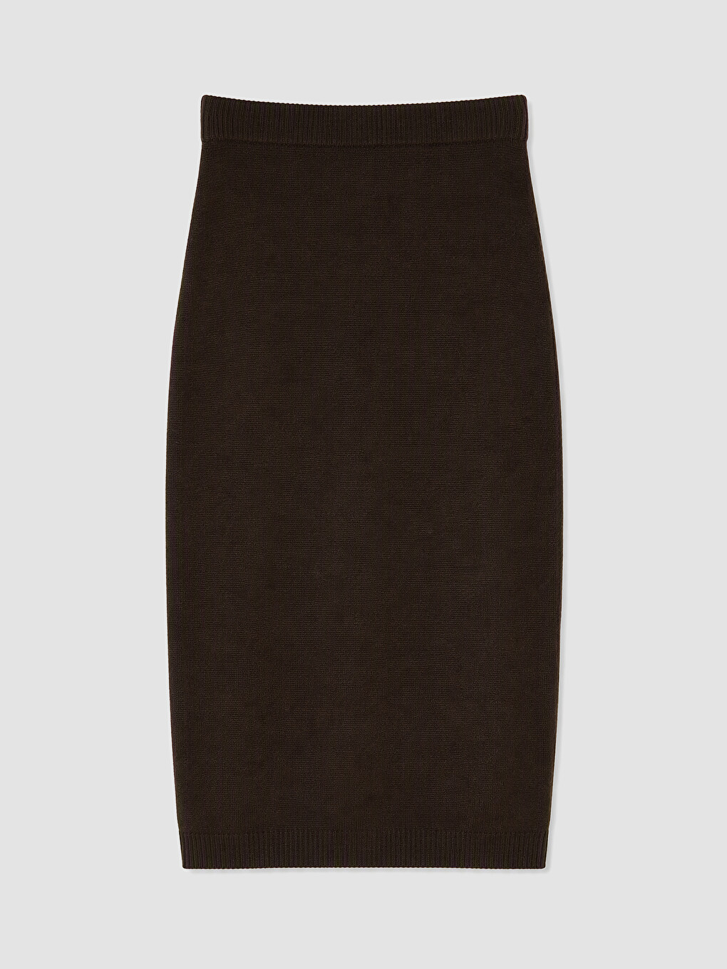 Woman Brown Skirt