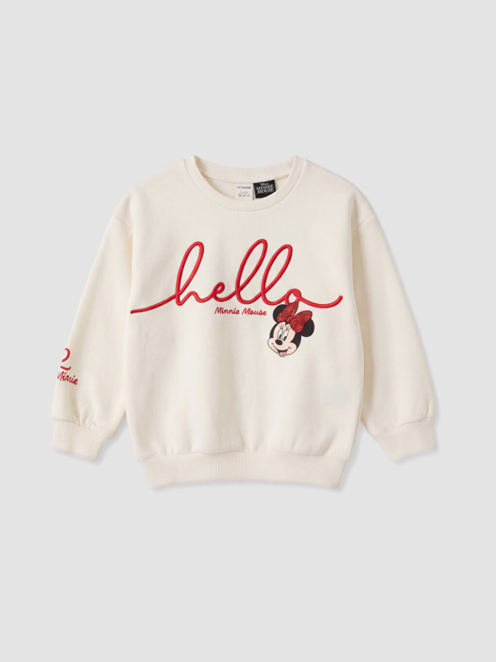 Girl Ecru Sweatshirt