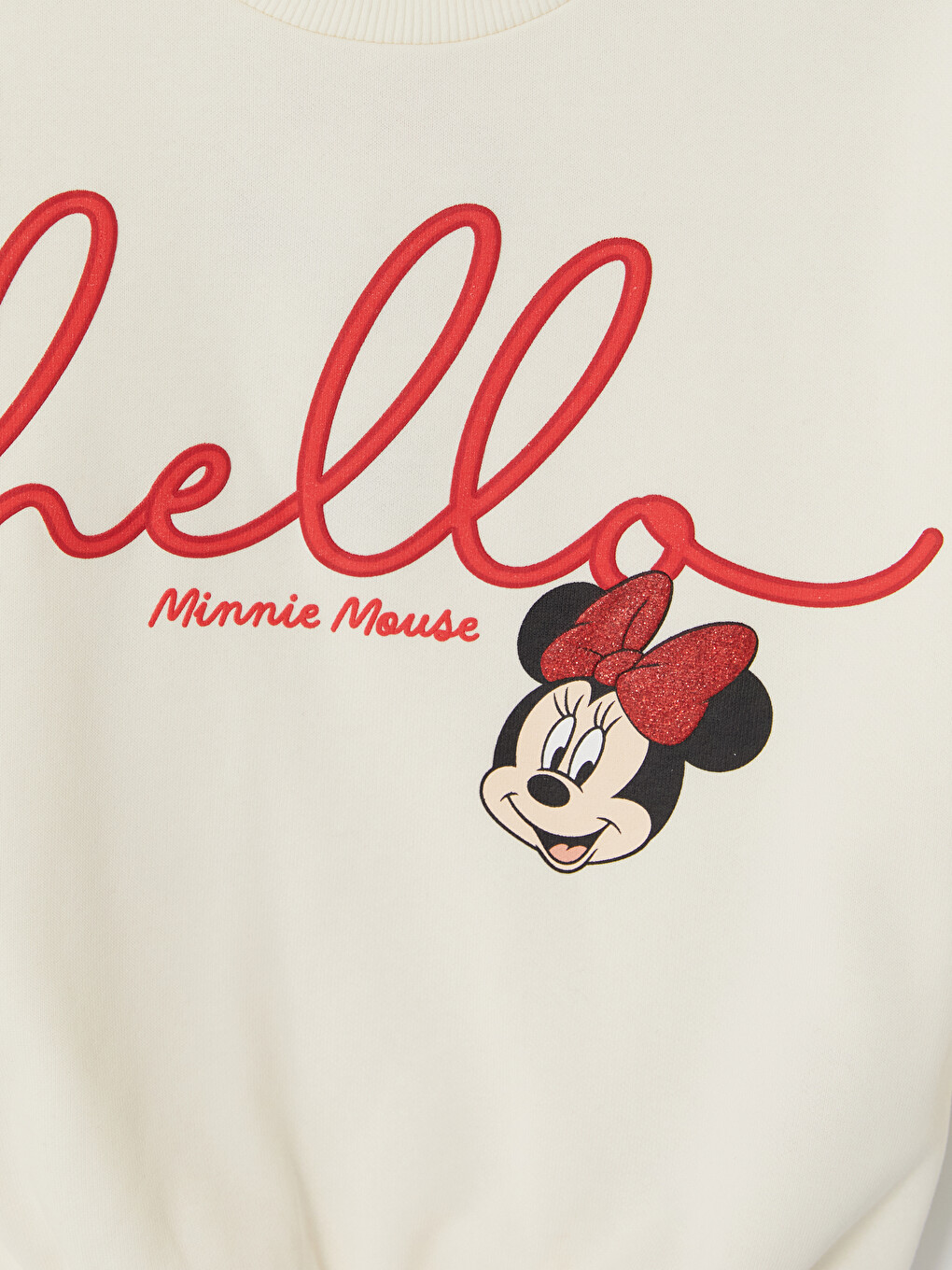 Girl Ecru Sweatshirt-1