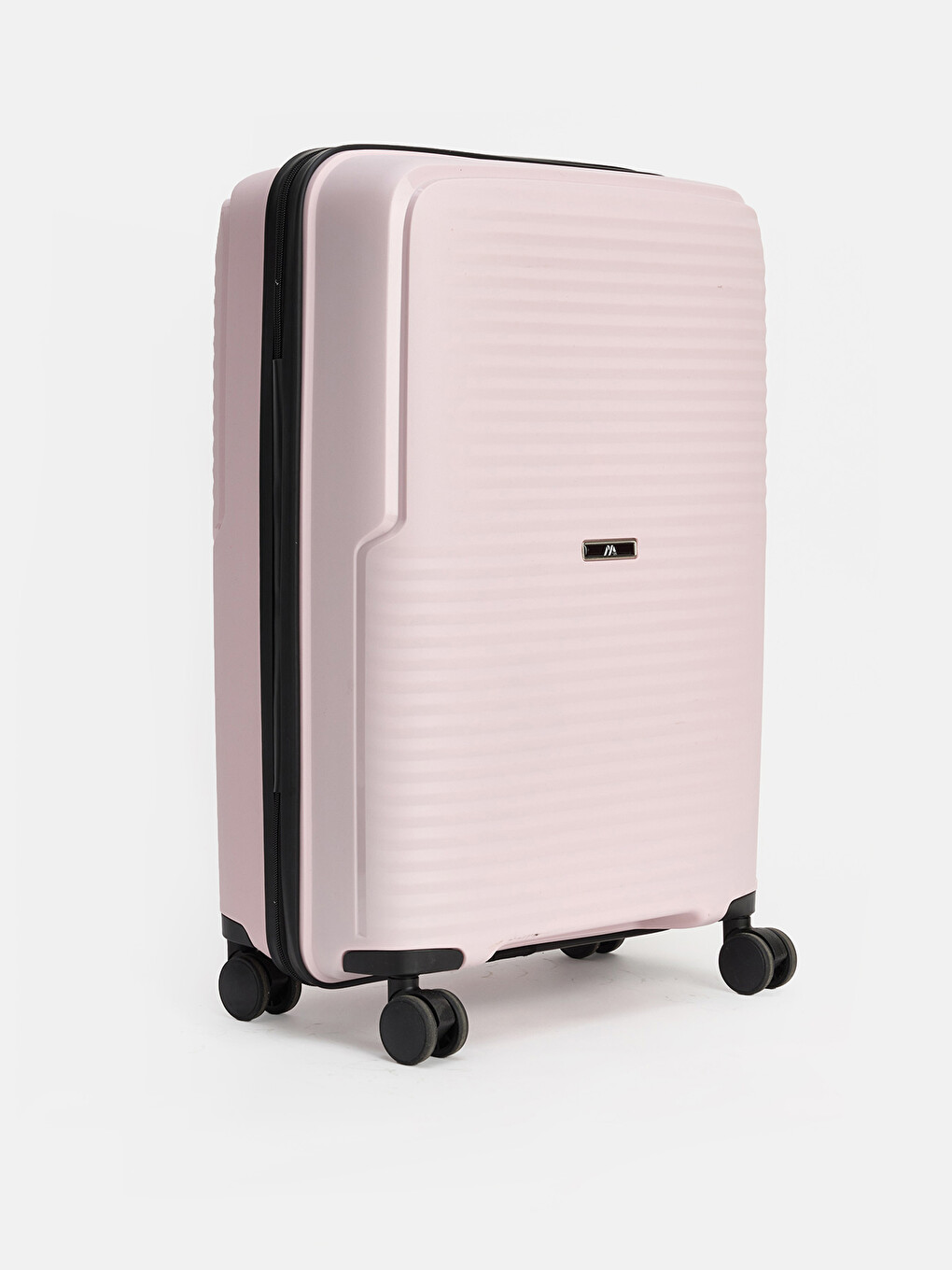 Pembe Kilit Detaylı Büyük Boy Valiz