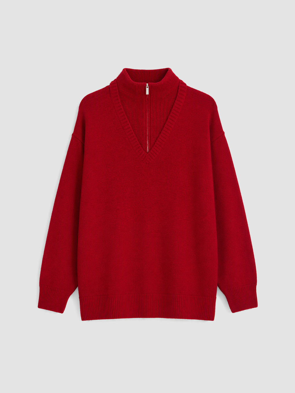 Woman Red Tunic