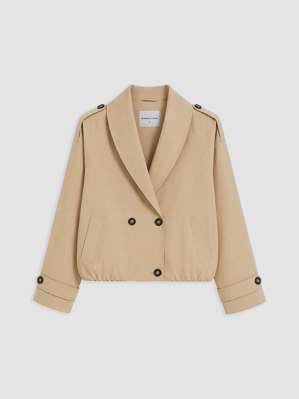 Trenci Oversize Pentru Femei-5