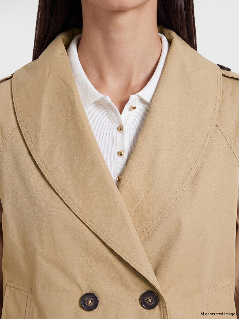 Trenci Oversize Pentru Femei-2