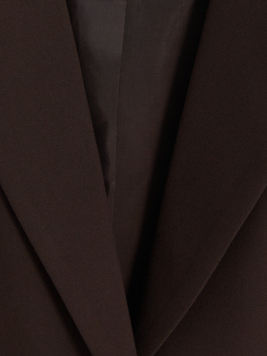 Kahverengi Büyük Beden Kadın Blazer Ceket-1