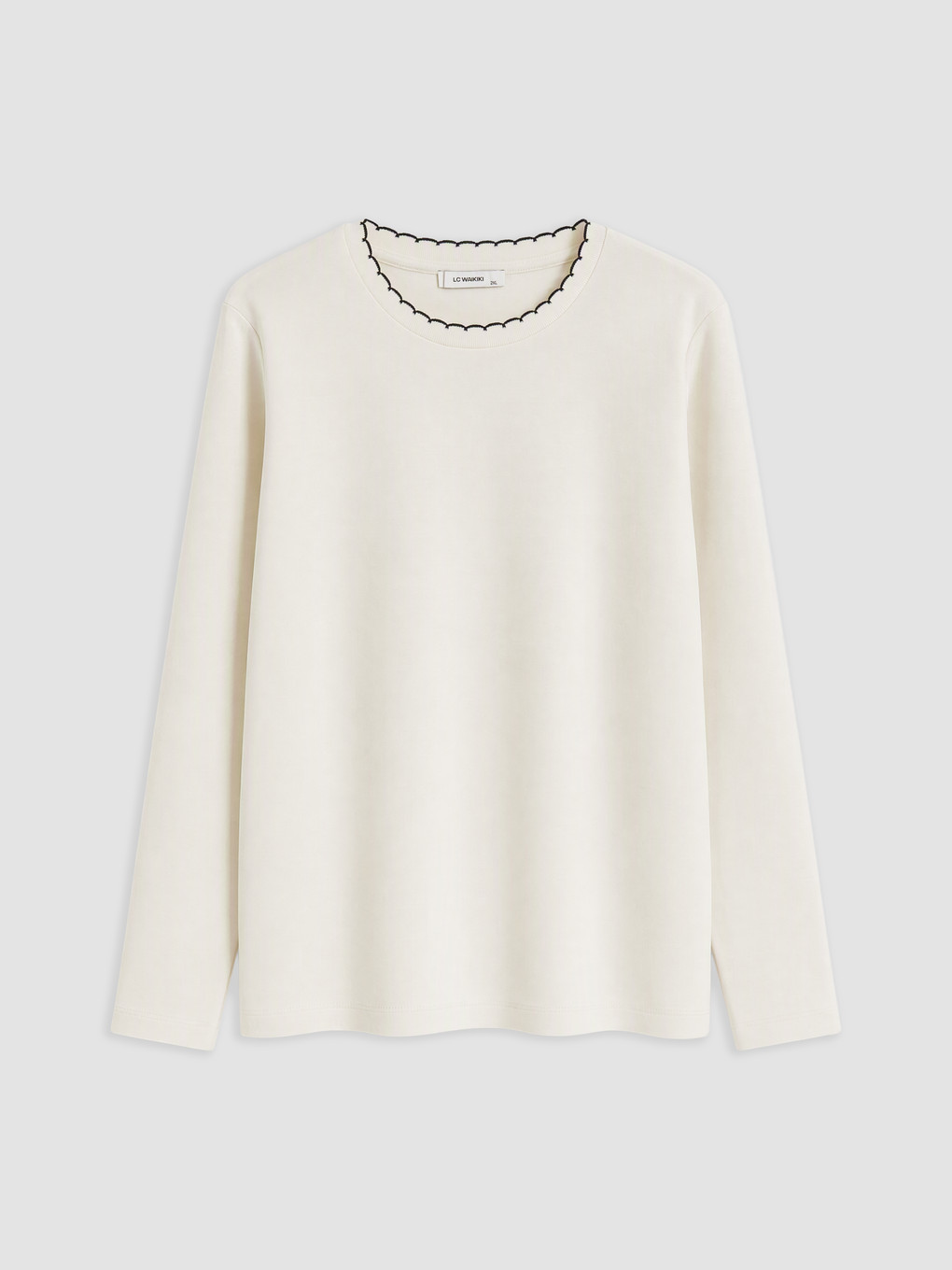 Woman White T-shirt