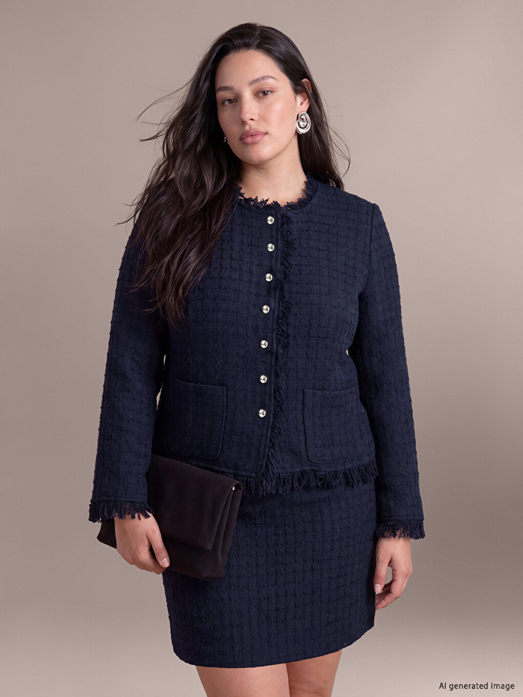 Woman Navy Jacket