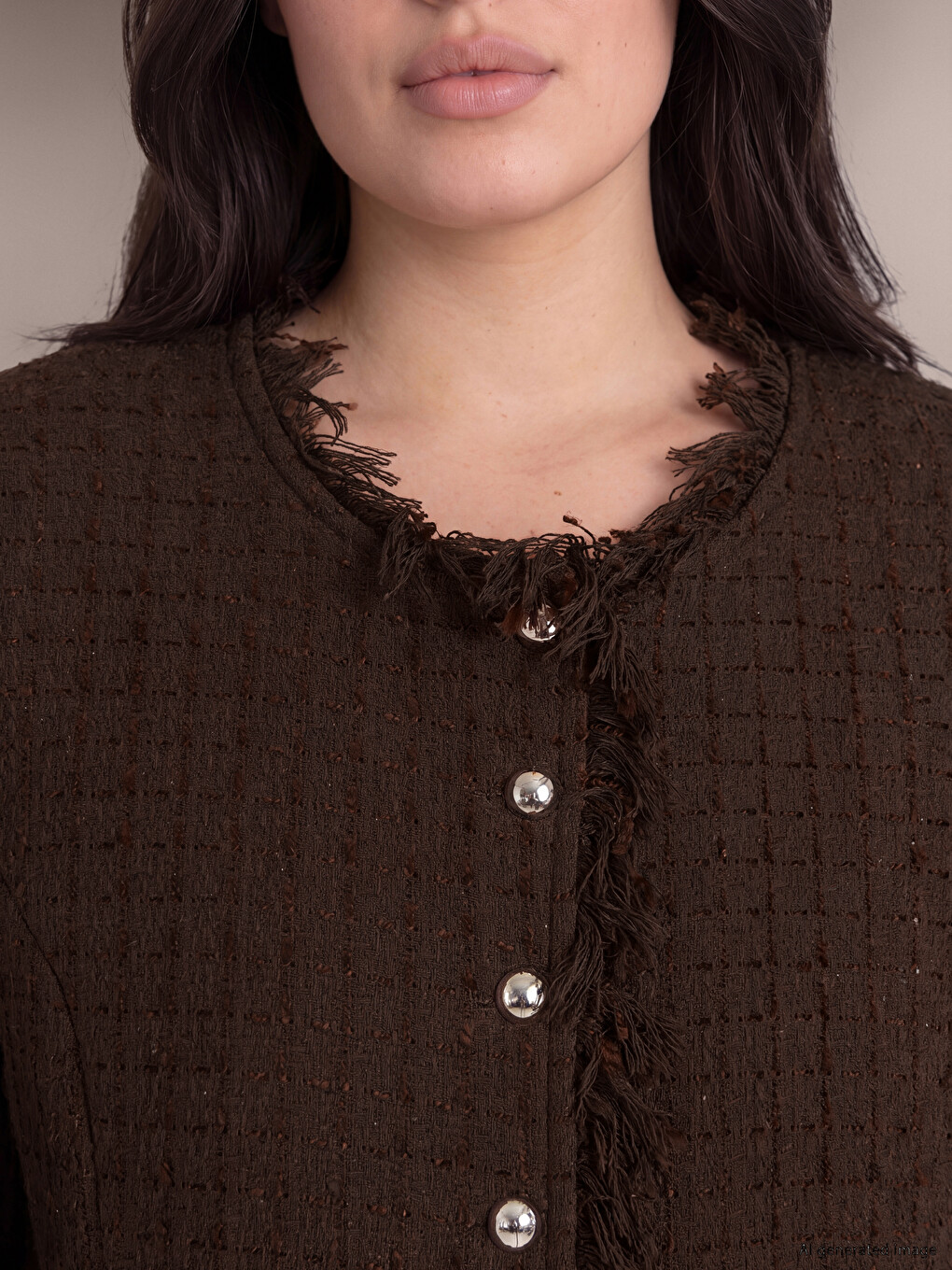 Woman Brown Jacket-1