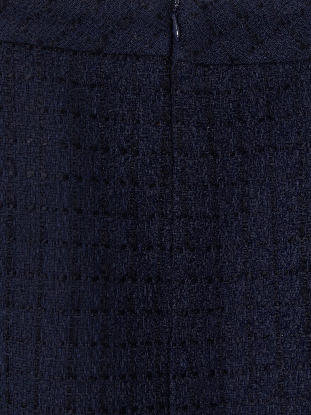 Plus Size Tweed Mini Skirt-3