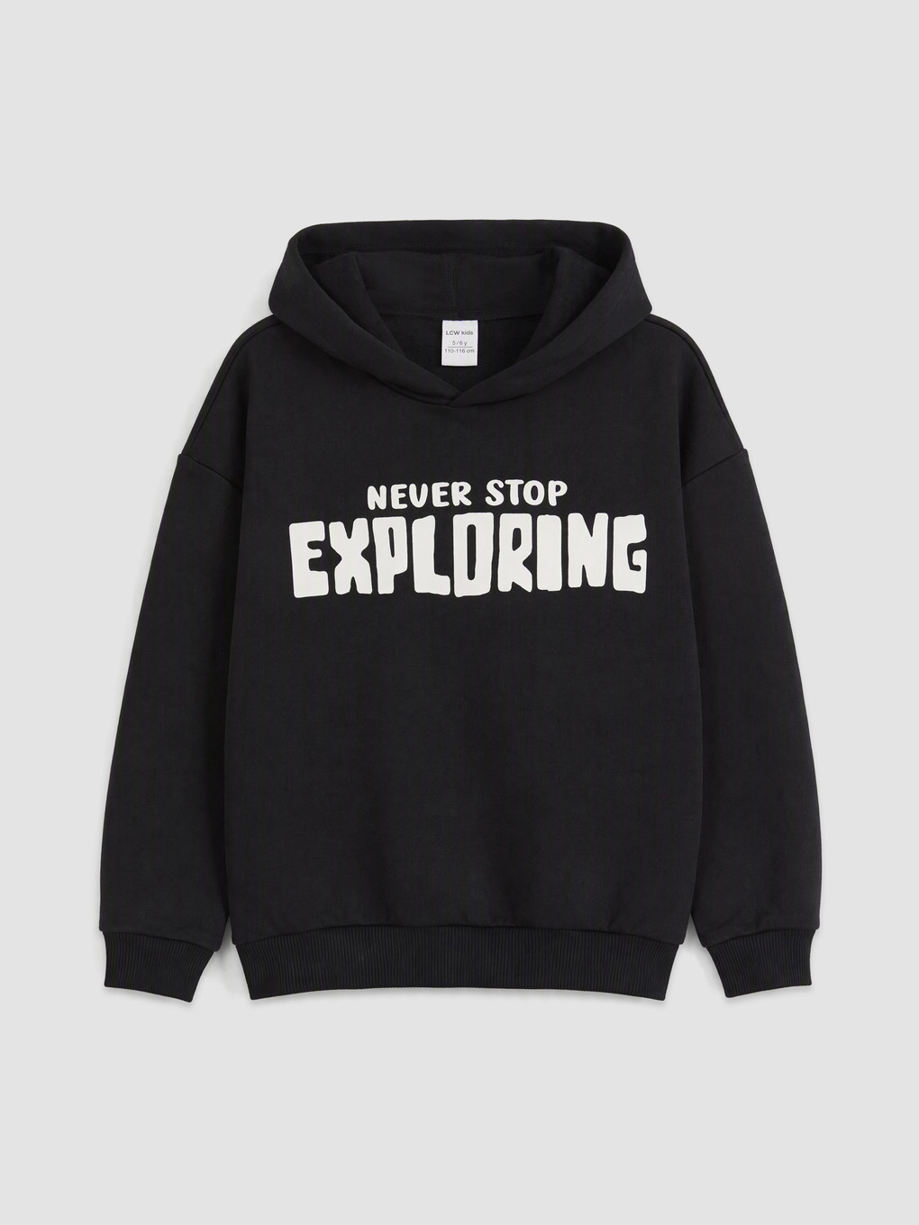 Boy Black Sweatshirt-1