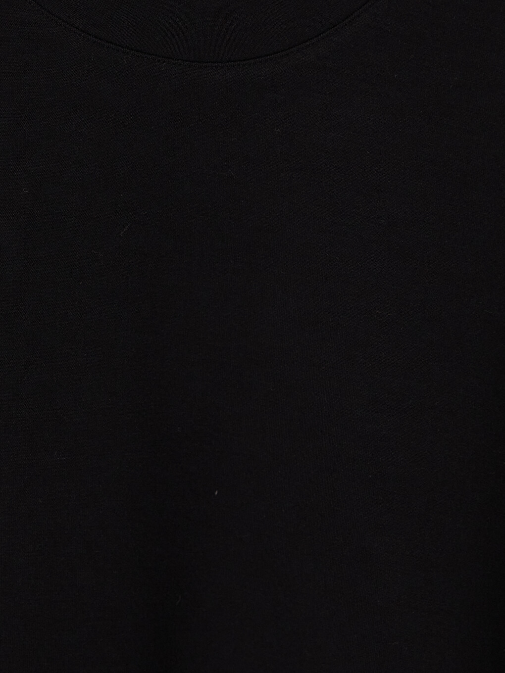 Woman Black Sweatshirt Tunic-1