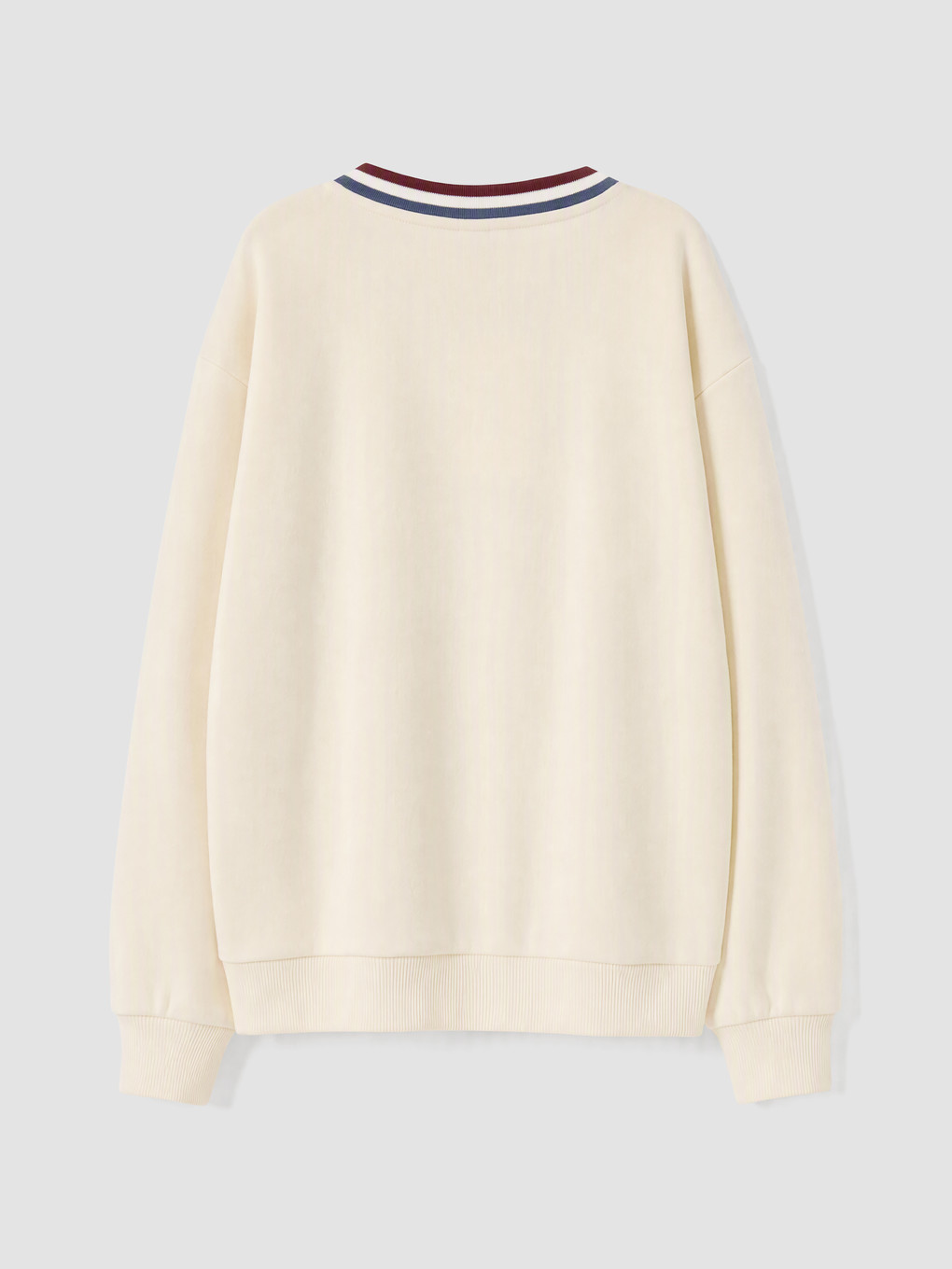 V Neck Girls' Sweatshirt-2