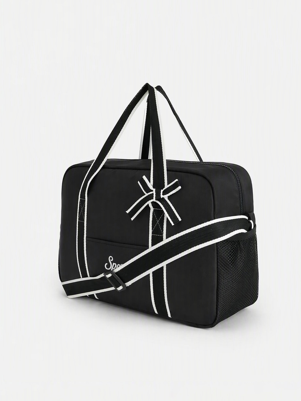 Girl Black Gym Bag-1